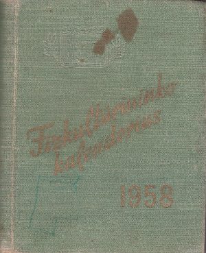 Fizkultūrininko kalendorius, 1958 m.