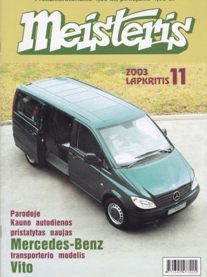 "Meisteris", 2003/11