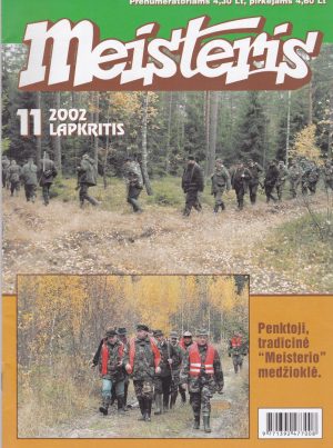 "Meisteris", 2002/11