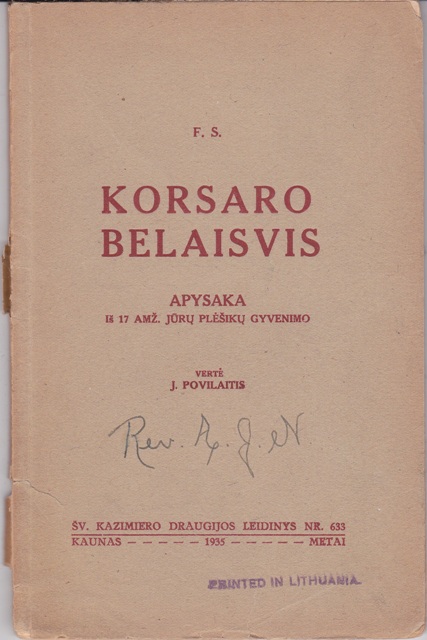 F.S. Korsaro belaisvis