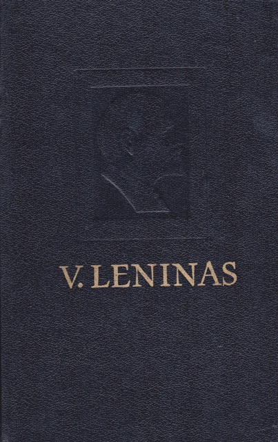 Leninas. V. Pilnas raštų rinkinys. T.35