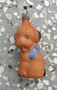 Senas eglutės žaisliukas "Šuniukas"