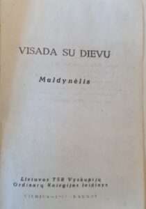 Maldynėlis "Visada su Dievu"