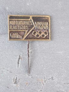 Ženkliukas "Nuo gintarinės Baltijos. Maskva"