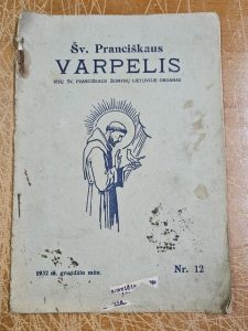 Šv. Pranciškaus varpelis, 1932/12