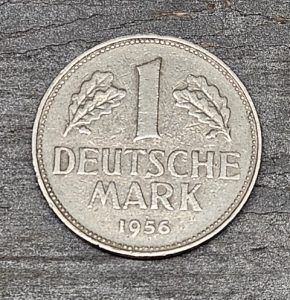 1 markė, 1956