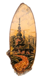 Medinis paveikslas iš beržo